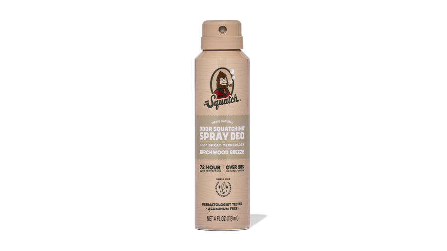 Birchwood Breeze Spray Deodorant - Travel Fresh Routine