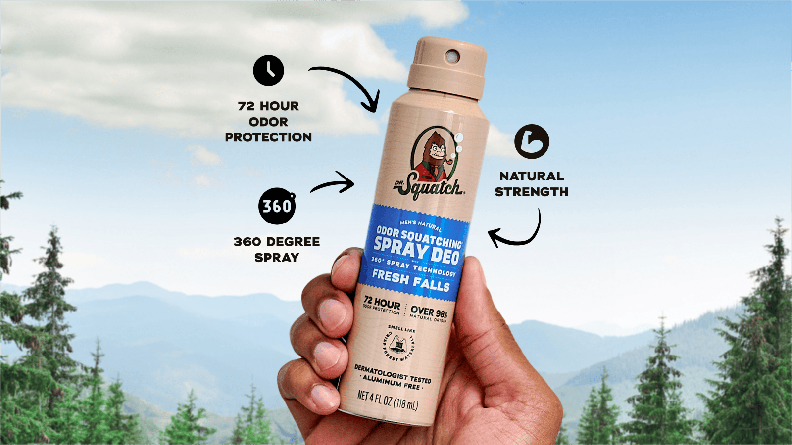 Deodorant Christian - Active Shower Clean