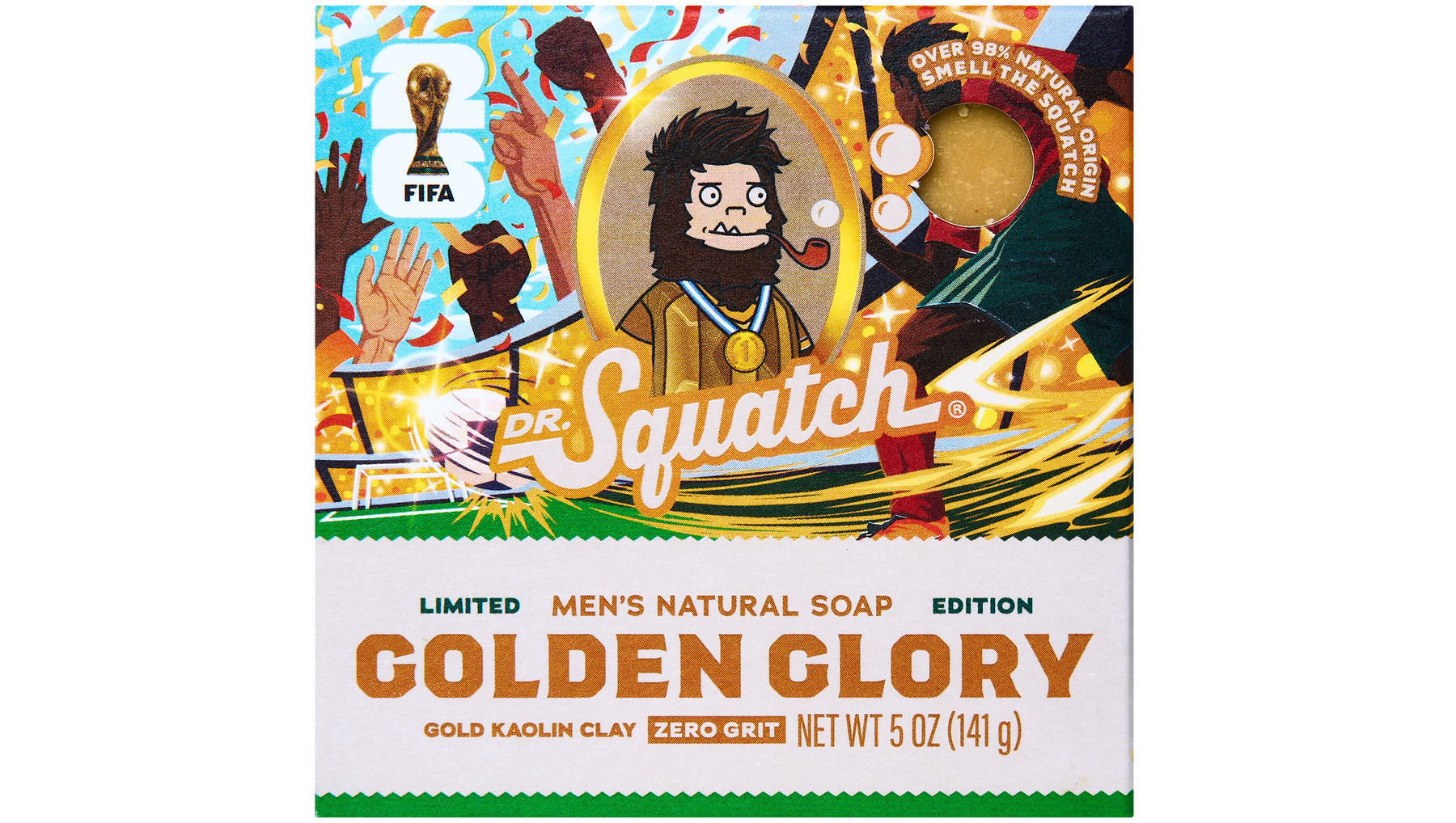 FIFA Golden Glory 3-Pack Bar Soap Bundle - Easy Outdoor Set