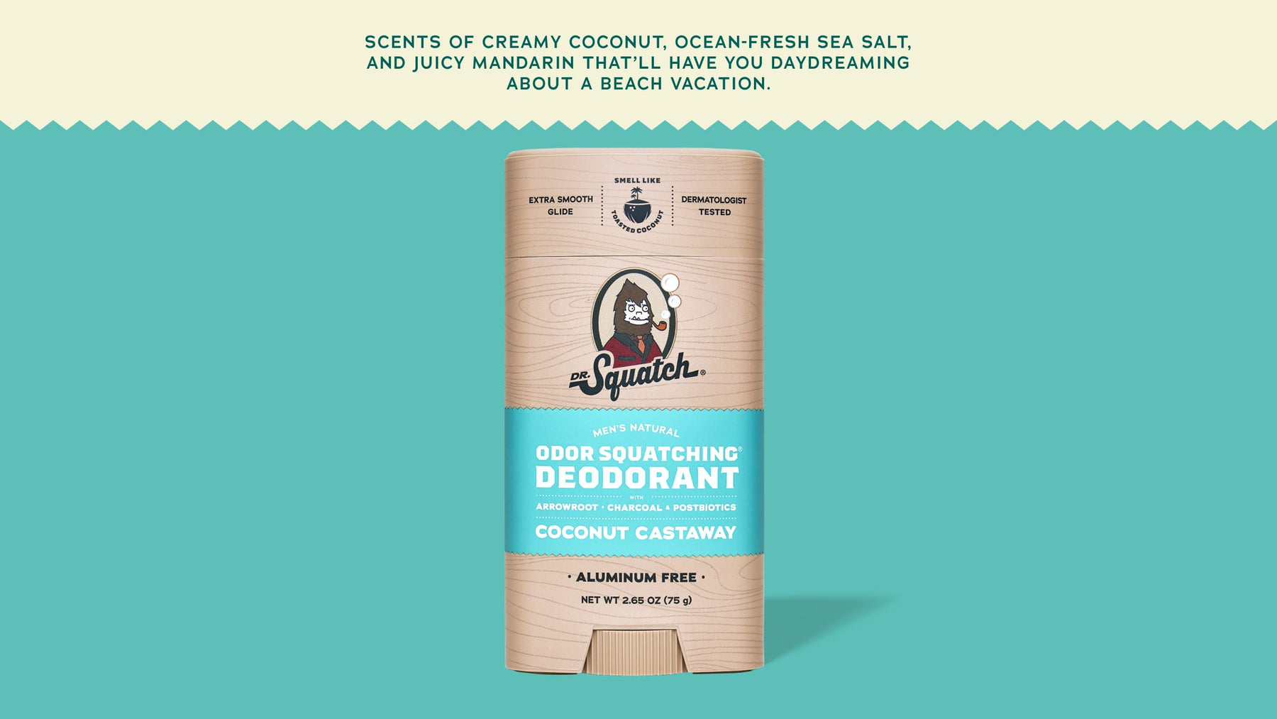 Coconut Castaway Deodorant - Easy Active Carry