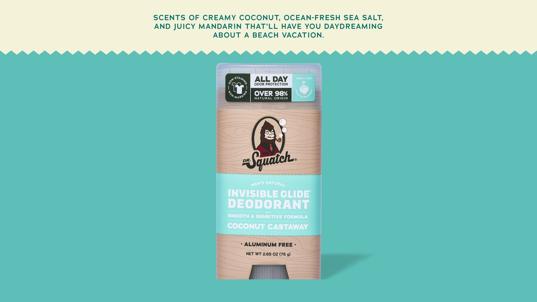 Coconut Castaway Invisible Glide Deodorant - Modern Routine