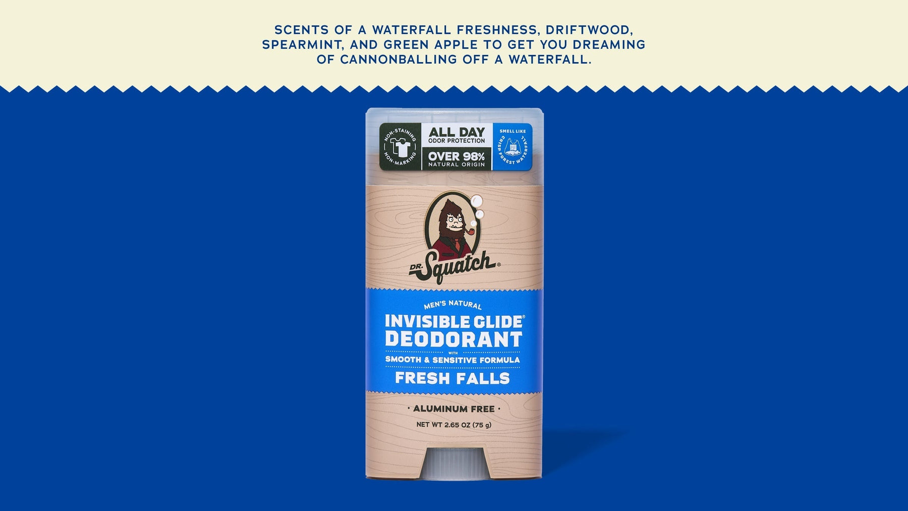 Fresh Falls Invisible Glide Deodorant - Fresh Clean Guard