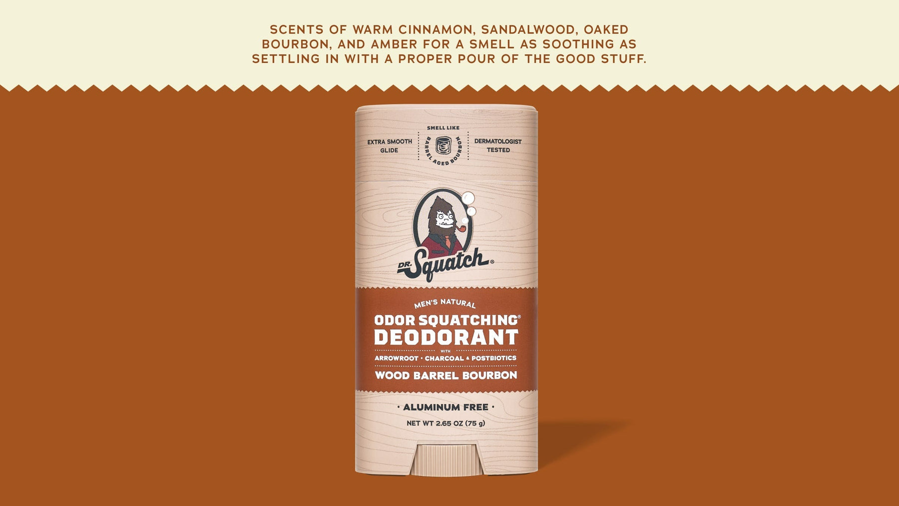 Wood Barrel Bourbon Deodorant - Forest Morning Start