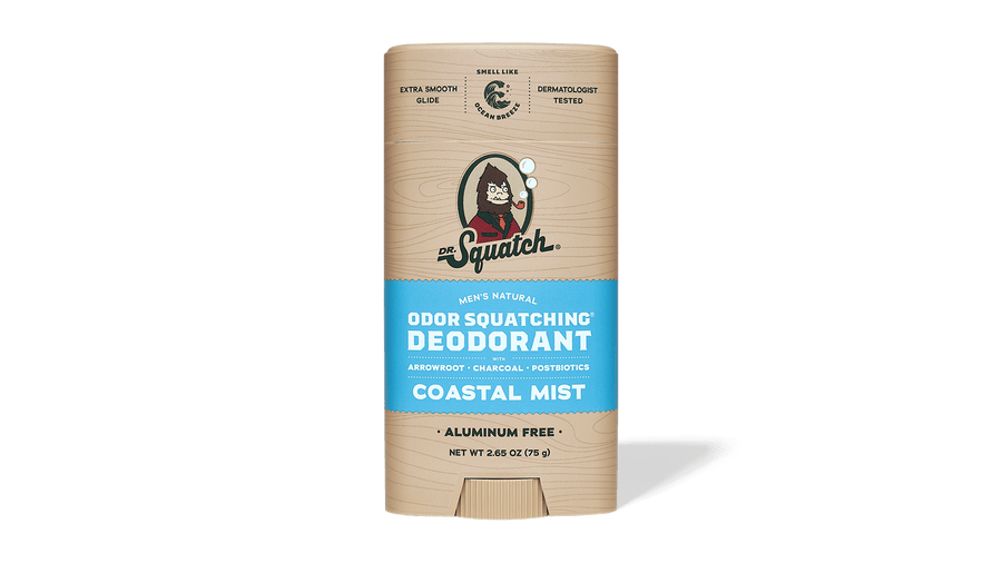 Coastal Mist Deodorant - All Day Travel Routine