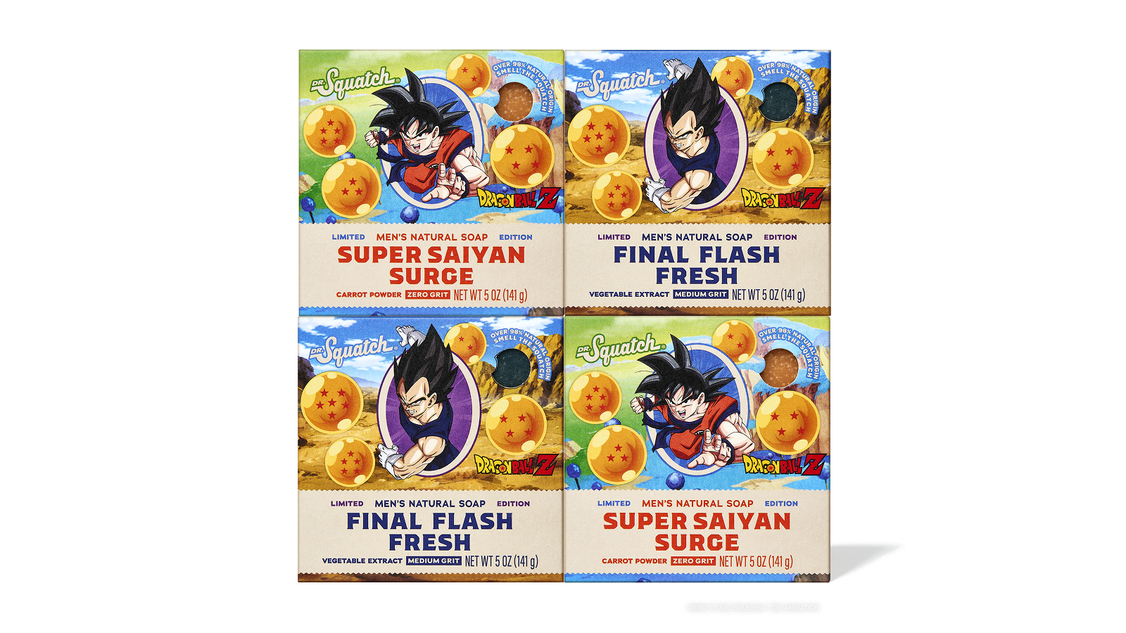 Dragon Ball Z 4-Pack - Collector Choice