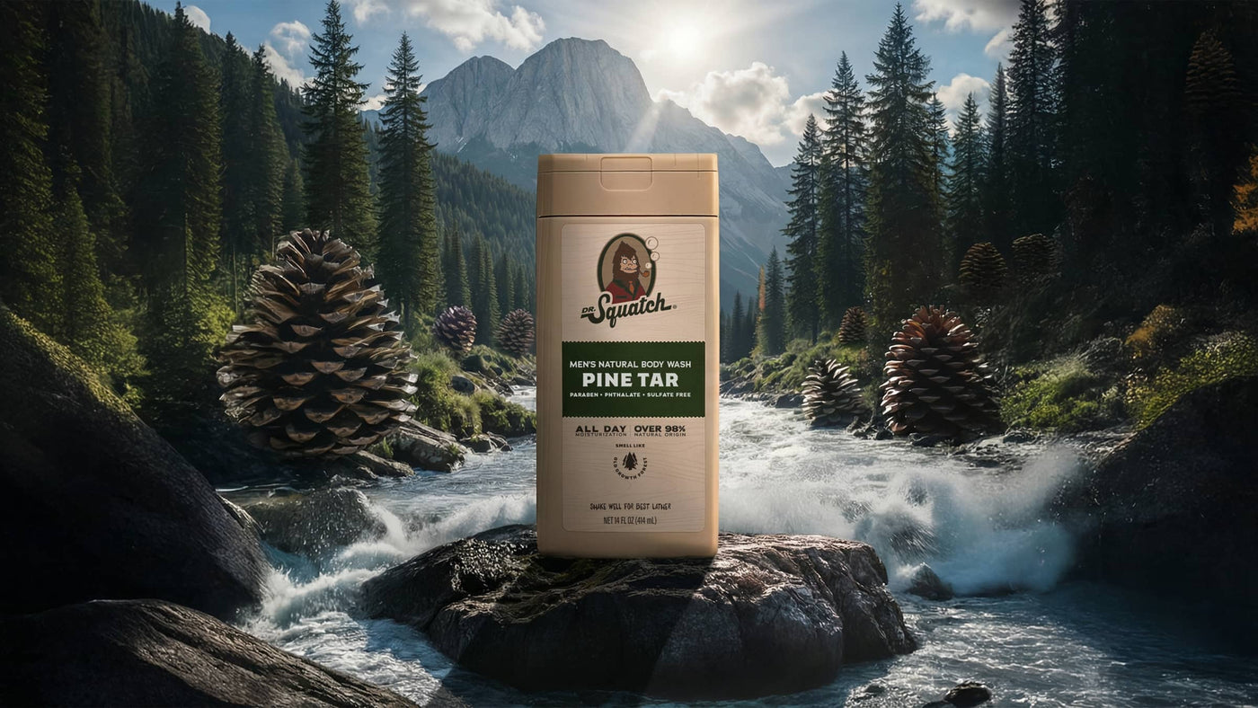 14 oz Pine Tar Body Wash - Simple Morning Start
