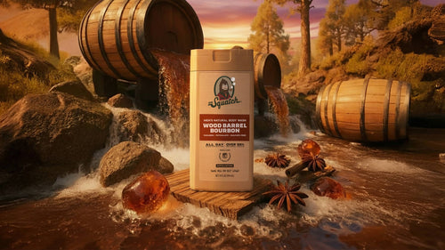 14 oz Wood Barrel Bourbon Exfoliating Body Wash - Smooth Style