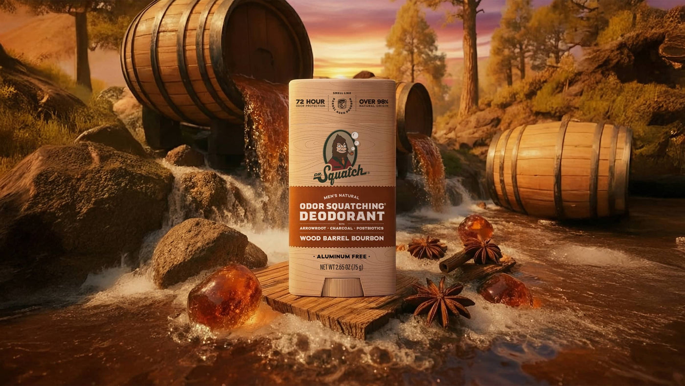 Wood Barrel Bourbon Deodorant - Forest Morning Start