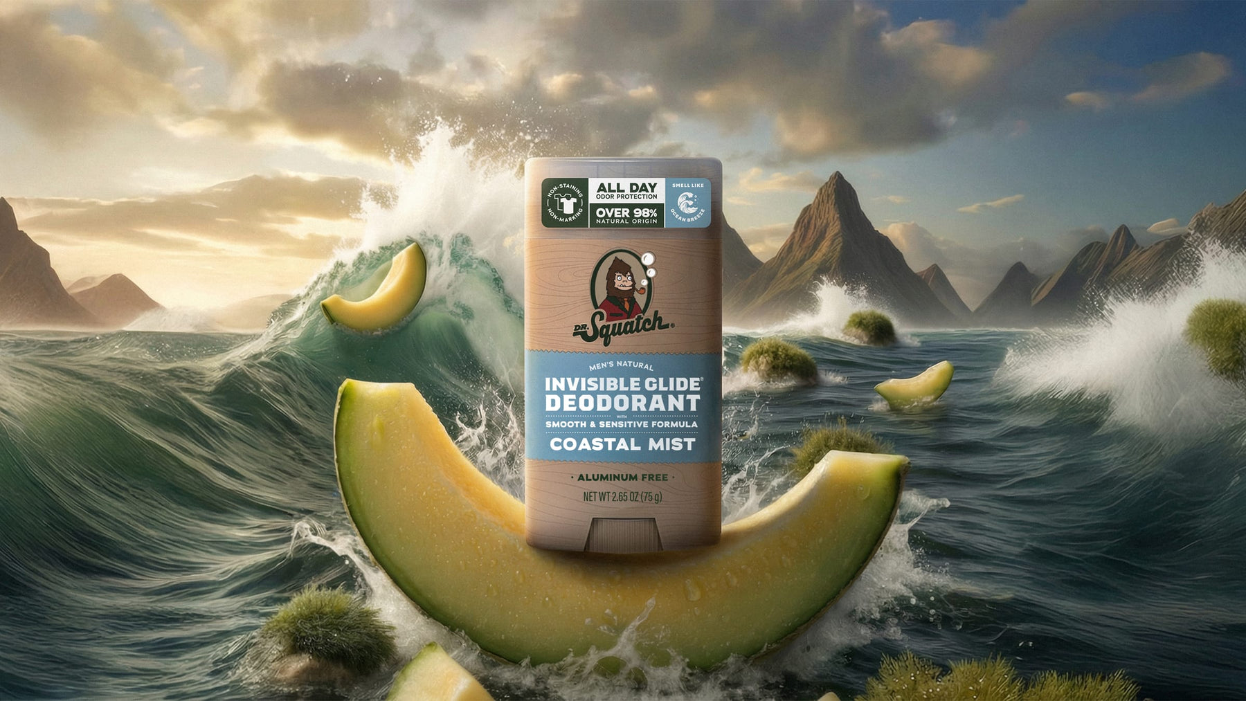 Coastal Mist Invisible Glide Deodorant - Easy Active Guard