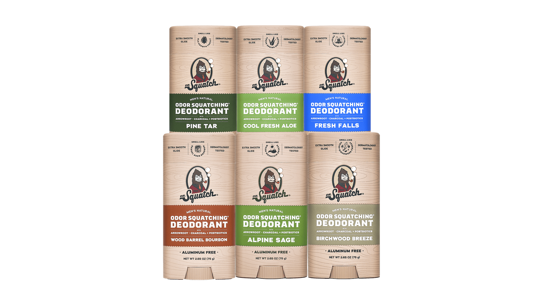 Deodorant 6-Pack - Collector Hero Set