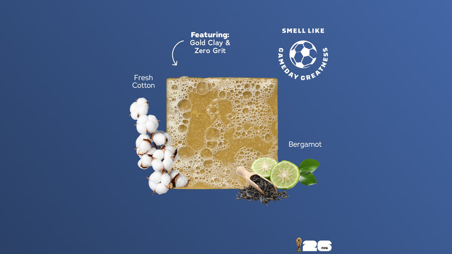 FIFA Golden Glory 3-Pack Bar Soap Bundle - Easy Outdoor Set