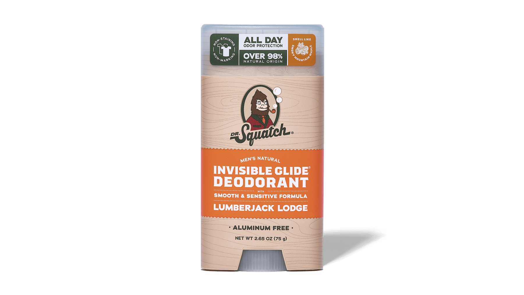 Lumberjack Lodge Invisible Glide Deodorant - Active Travel Carry